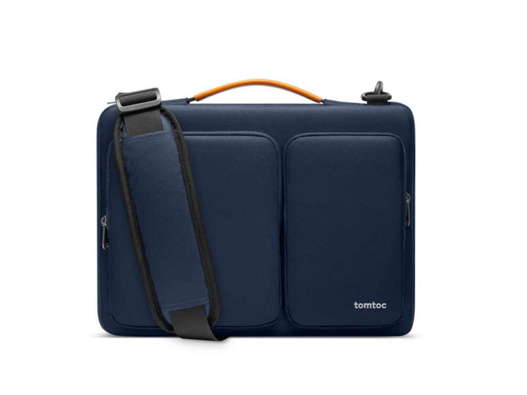 Buy Tomtoc Defender-A42 Laptop Bag for 16-inch MacBook Pro - Navy Blue Buy Tomtoc Defender-A42 Laptop Bag for 16-inch MacBook Pro - Navy Blue